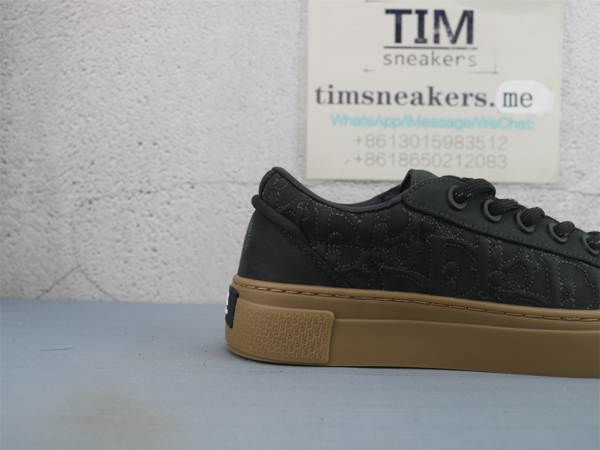 Stone Island X DIOR B33 Skateboard Shoes Men Low-Top Black